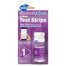 Pool Time Clear Pool Expert 6 Way Test Strips
