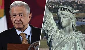AMLO propone quitar estatua de la libertad en Nueva York