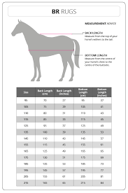 Size Charts Br Equestrian Equipment