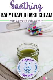 soothing baby diaper rash cream with