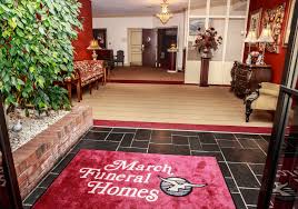 march funeral homes