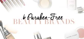 6 beauty brands that are paraben free