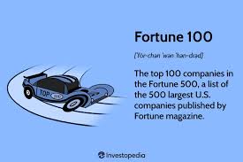 fortune 100 definition requirements