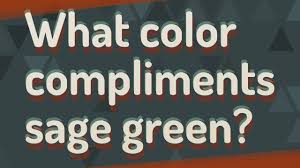 what color compliments sage green