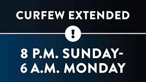 A countywide curfew is in effect daily from midnight to 6 a.m. Update Details Of Curfew Extensions In Twin Cities Metro Kstp Com