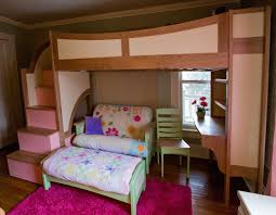 twin loft bunk bed with stairs
