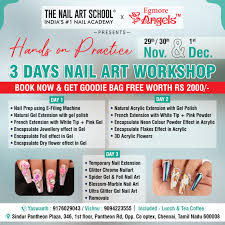3 days nail art work with hands on