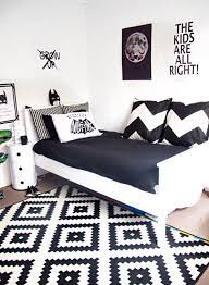 Which is why we found the perfect kids room to inspire creating a playful space for your kiddos to enjoy when outside is a bit to much to bare. The House Black White Elegant Interior Of A Big House With Useful Loft Monochrome Kids Room Monochrome Kids Bedroom Black Bedroom Furniture