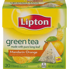 lipton green tea 20 ea green real