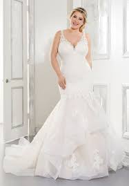 Scoop neck beading appliques plus size wedding dress. Plus Size Wedding Dresses Julietta Collection Morilee Uk