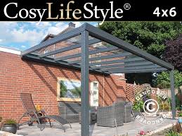 Patio Cover Expert W Glass Roof 4x6 M