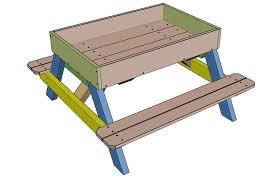 Build A Diy Sandbox Table For Kids