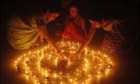 Image result for people celebrates diwali