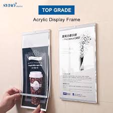 A3 Wall Mount Self Adhesive Magnetic Acrylic Paper Photo