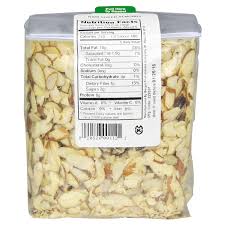 nut company raw sliced almonds 12 oz