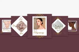 free instragam jewelry posts template