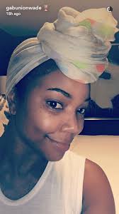 gabrielle union goes makeup free with