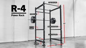 rogue r 4 power rack weight training