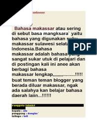 Muhaimin bahasa, pendidikan no comments. Status Bahasa Makassar