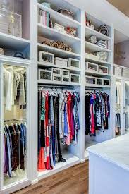 Walk In Closet Built In Shelves With
