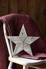 Wood Star Wall Decoration Entryway Wall