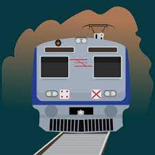 local train vector art icons and
