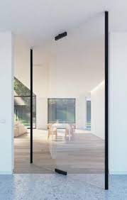 Frameless Glass Interior Pivot Door