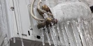 And then you check the evaporator coils on the air handler and there it is: What Causes An Air Conditioner To Freeze Up