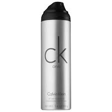 ck one all over body spray calvin