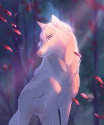 Masaustu illustrasyon beyaz sac anime kuyruk kisa sac. Pin By Danielle Buckley On Anime Animals Anime Wolf Drawing Dog Art Cartoon Wolf