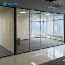 china tempered prefab glass office