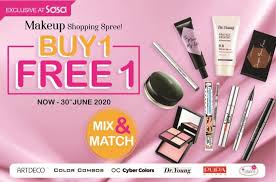 sasa makeup s 1 free 1