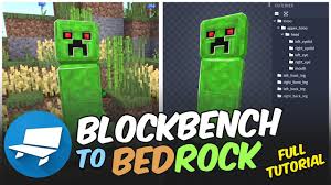 blockbench to bedrock addon tutorial