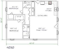 House Plans Barndominium Floor