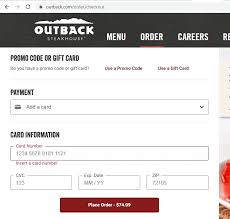 does outback steakhouse take debit