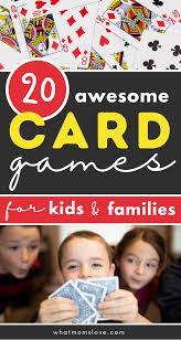 the best easy card games for kids
