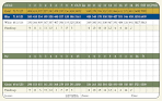 Score card - Buffalo Creek Golf Club