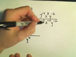 Simplifying Expressions With Negative