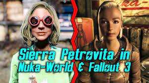 Fallout 4 - Sierra Petrovita in Nuka-World DLC and back in Fallout 3 -  YouTube
