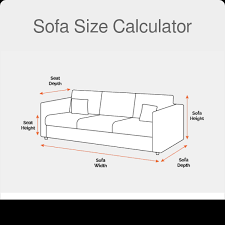 sofa size calculator