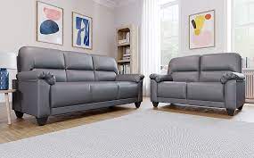 Kenton Small 3 2 Seater Sofa Set Grey