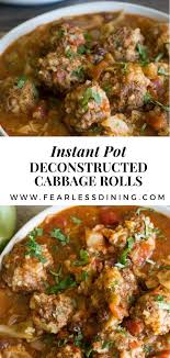 With this instant pot hamburger recipe, rest easy knowing that this instant pot recipe honestly couldn't be any more simple. My Grandmother S Cabbage Rolls Recipe In An Easy Instant Pot Version Cab Gluten Free Instant Pot Recipes Instant Pot Cabbage Recipe Instant Pot Dinner Recipes