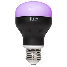 Flux Bluetooth Smart Light Bulb Color Changing Light Bulb Sunrise Wake Up Light Dimmable Led Light Bulbs App Controlled Wireless Sleeping Light No Hub Required Tag Level
