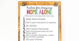 what to do when home alone