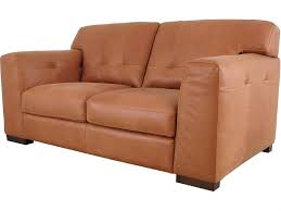 simpson 2 seater leather sofa lee