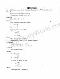 kips th class dynamics physics rd chapter notes pdf top the numericals answers in below images