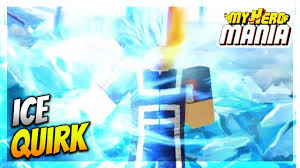 Script for free cheats, with many features for farming in this place! Ice Quirk My Hero Mania Roblox New My Hero Academia Roblox Game Youtube