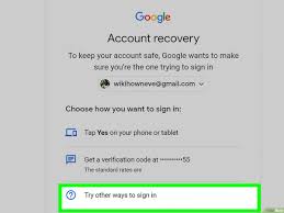 recover a forgotten gmail pword