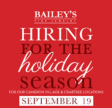 we re hiring for the holidays bailey