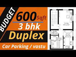 20x30 House Plans Duplex 3bhk South